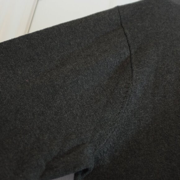 Pierre Cardin Grey Cotton-Cashmere Blend Knit Sweater size M - Picture 7 of 8